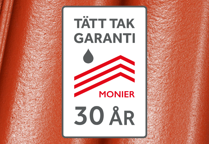 30-årig Tätt tak-garanti